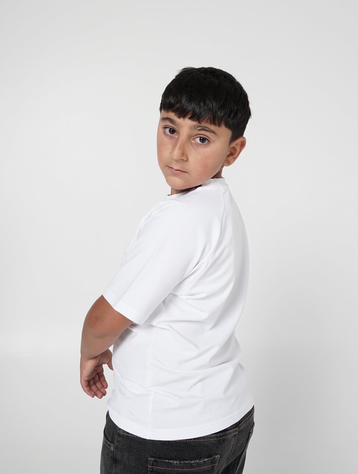 Kids Raglan T-shirt - White