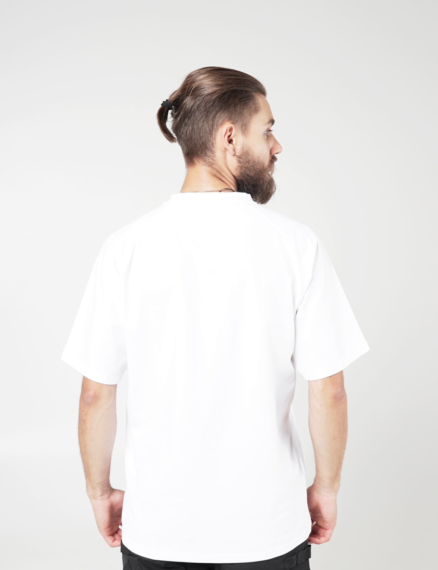 Unisex Oversize Raglan T-shirt - White