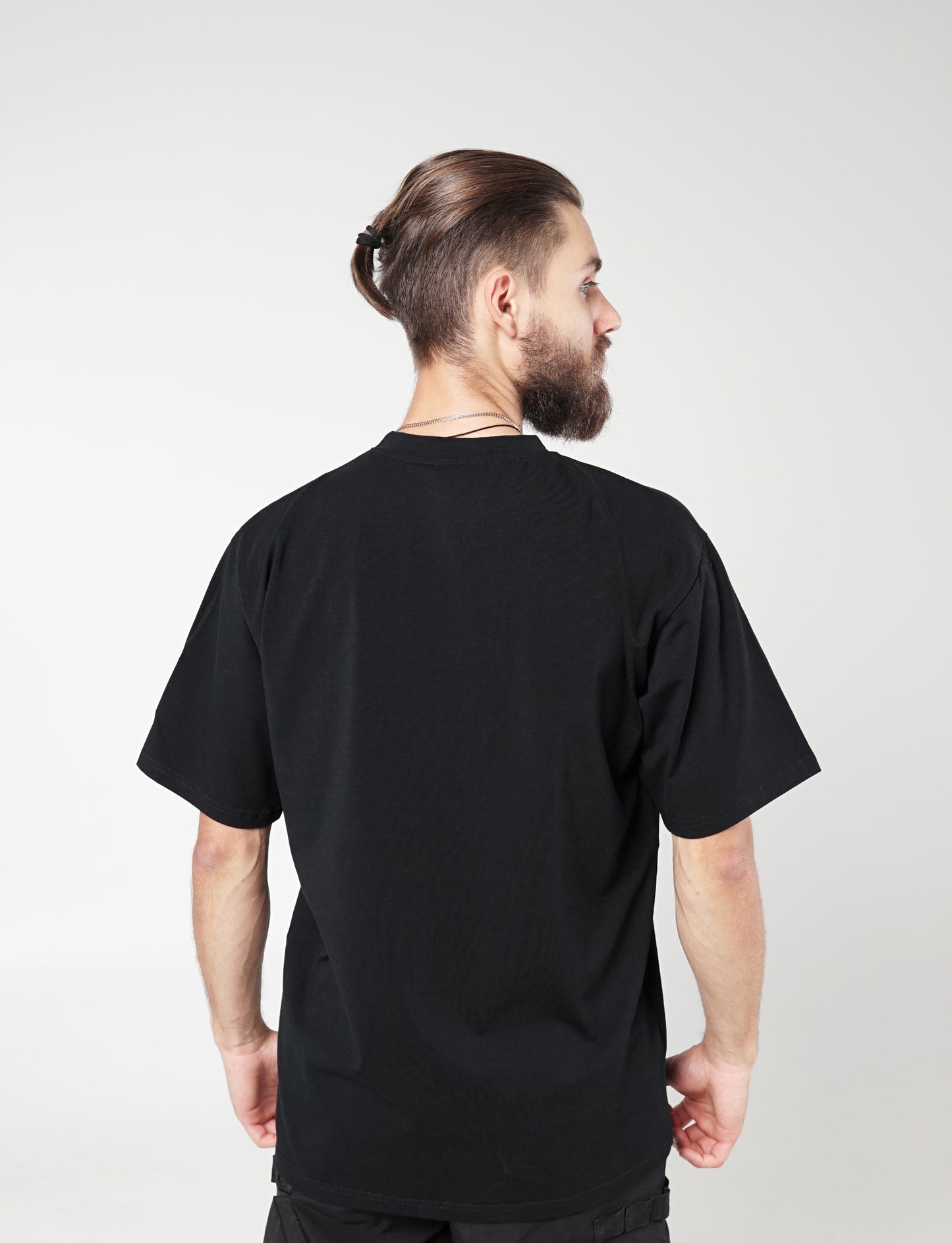 Unisex Oversize Basic T-shirt - Black