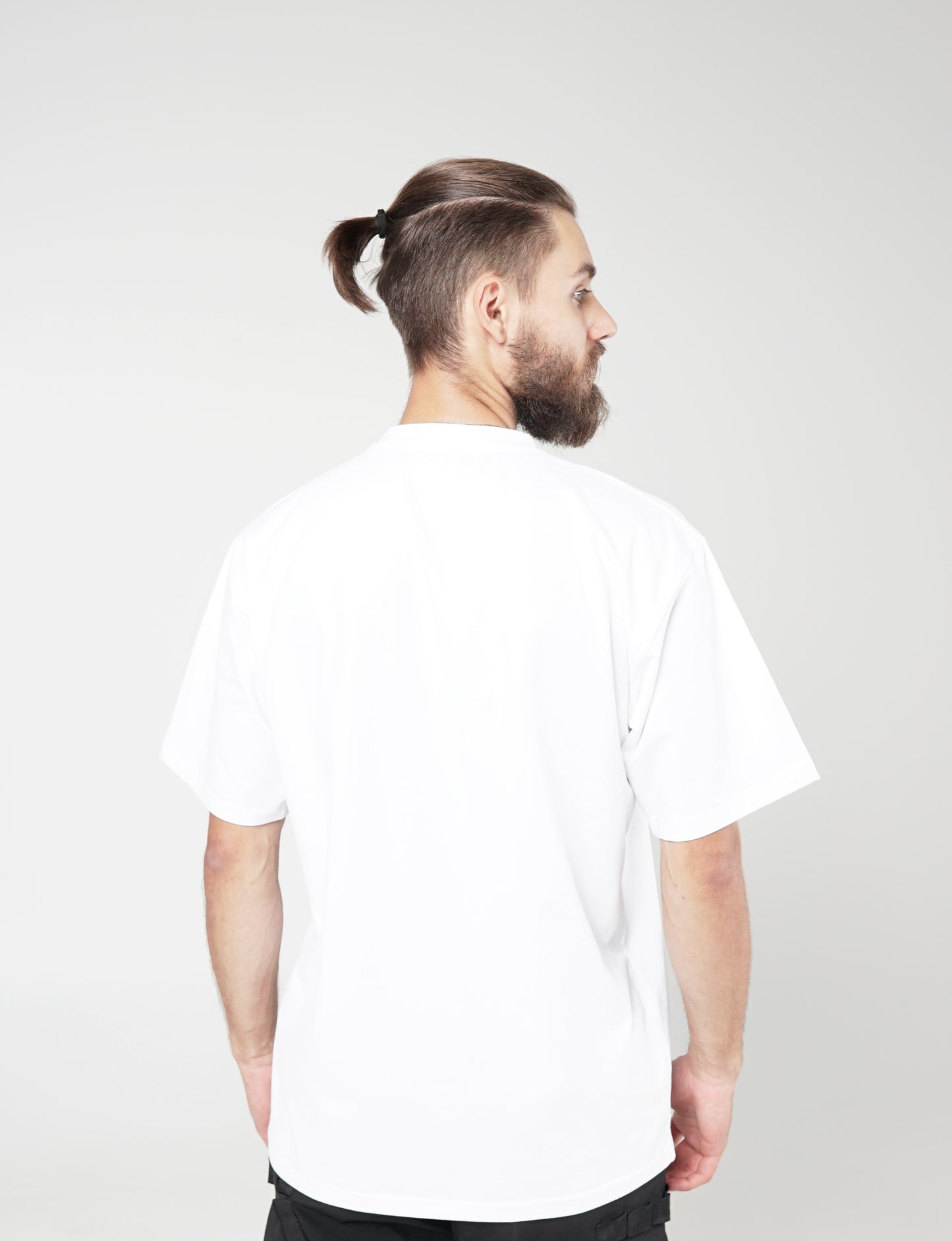 Unisex Oversize Basic T-shirt - White