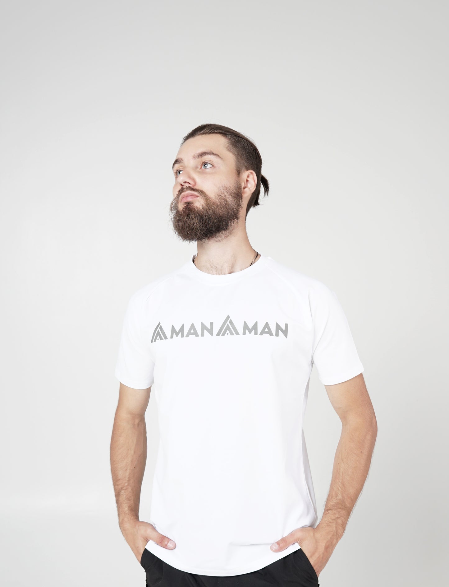 Men's Raglan T-shirt - White - AmanAman