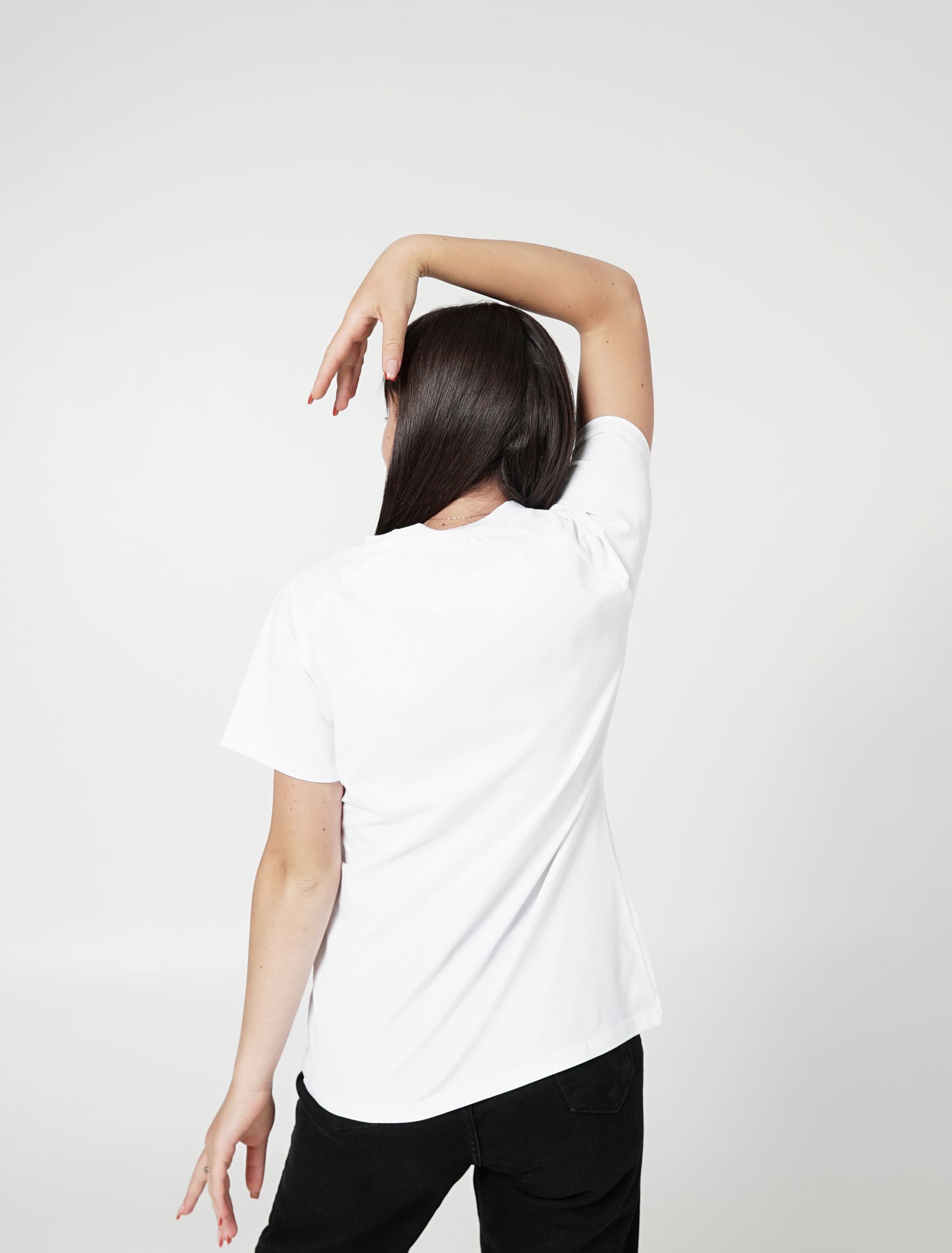 Women's Raglan T-shirt - White - AmanAman Classic