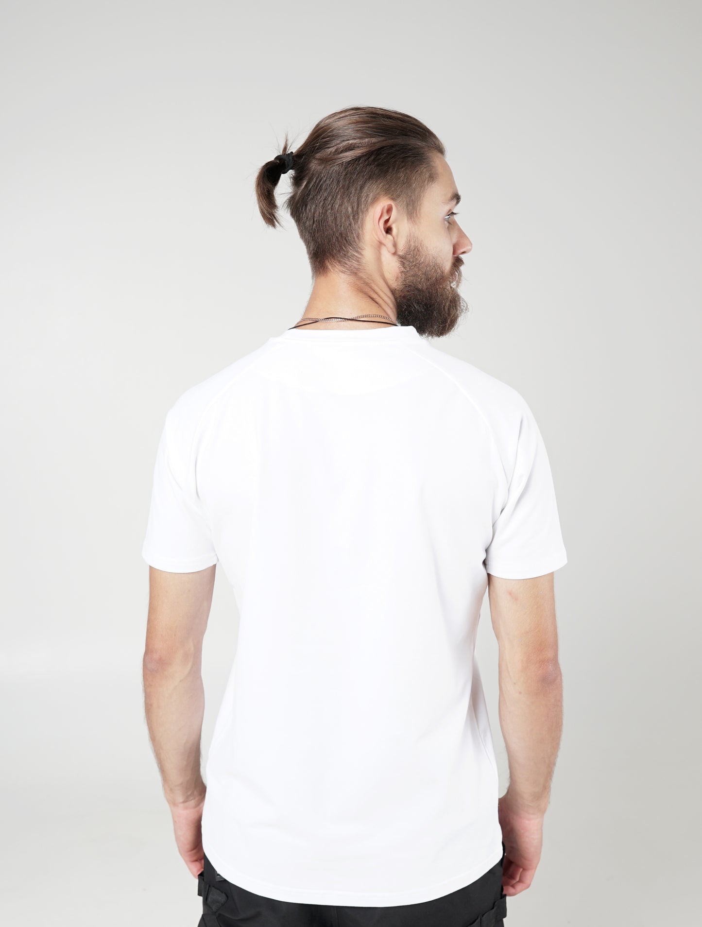 Men's Raglan T-shirt - White - AmanAman Classic