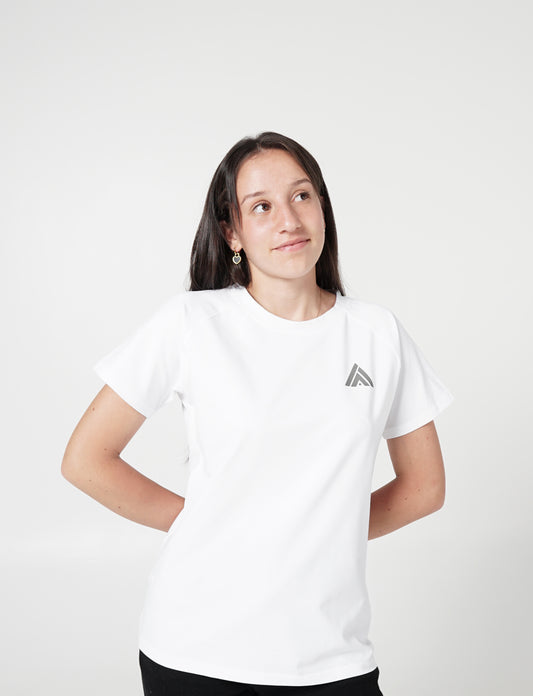 Women's Raglan T-shirt - White - AmanAman Classic